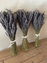 Load image into Gallery viewer, Dried Lavender Bunch Cottage Flowers