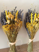 Load image into Gallery viewer, Dried Lavender & Yellow Rose Bouquet