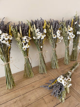 Load image into Gallery viewer, Dried Lavender, White Daisy & Oat Bouquet