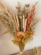 Load image into Gallery viewer, Natural Dried Flower Bouquet Boho Harvest Bunch