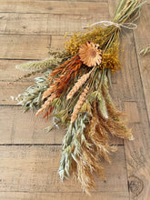 Load image into Gallery viewer, Natural Dried Flower Bouquet Boho Harvest Bunch