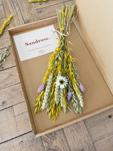Load image into Gallery viewer, Yellow Letterbox Dried Flowers With Daisy