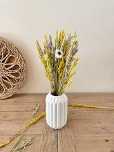 Load image into Gallery viewer, Yellow Letterbox Dried Flowers With Daisy