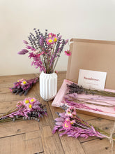 Load image into Gallery viewer, Letterbox Pink & Lavender Dried Flowers