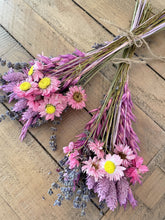Load image into Gallery viewer, Letterbox Pink & Lavender Dried Flowers